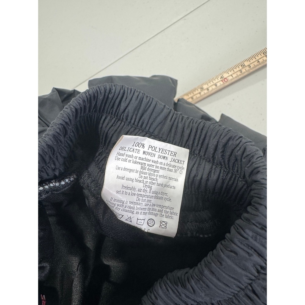 Cristian Zerotre Women Black Puffer Pants CR03 Quilted Streetwear XS - Picture 6 of 8